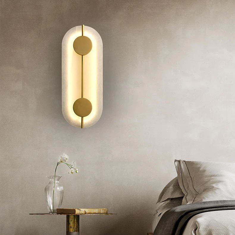 Artistic Simple Alabaster Wall Lamp - Image 22