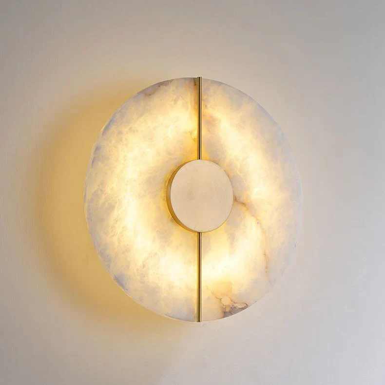 Artistic Simple Alabaster Wall Lamp - Image 33