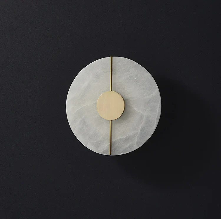 Artistic Simple Alabaster Wall Lamp - Image 34