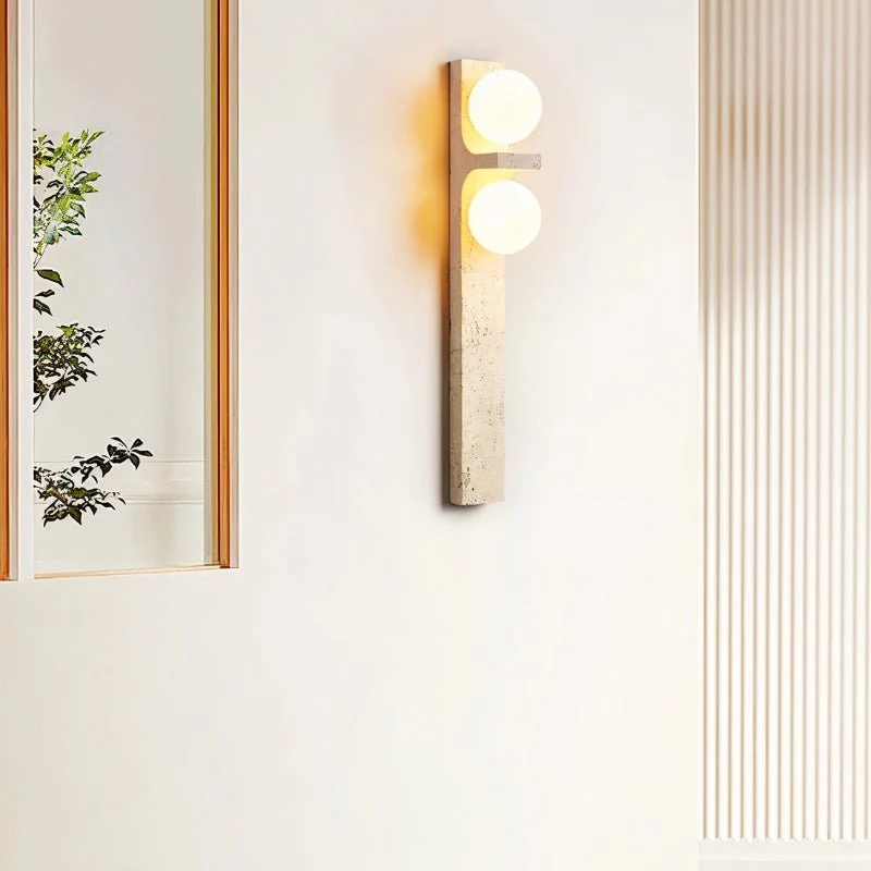 Aryil Travertine Wall Lamp - Image 3