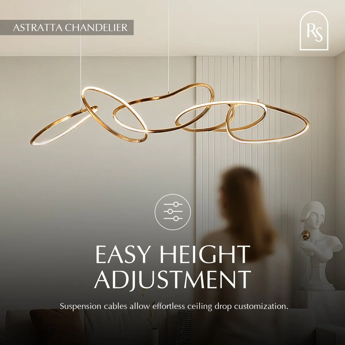Astratta Chandelier - Image 15