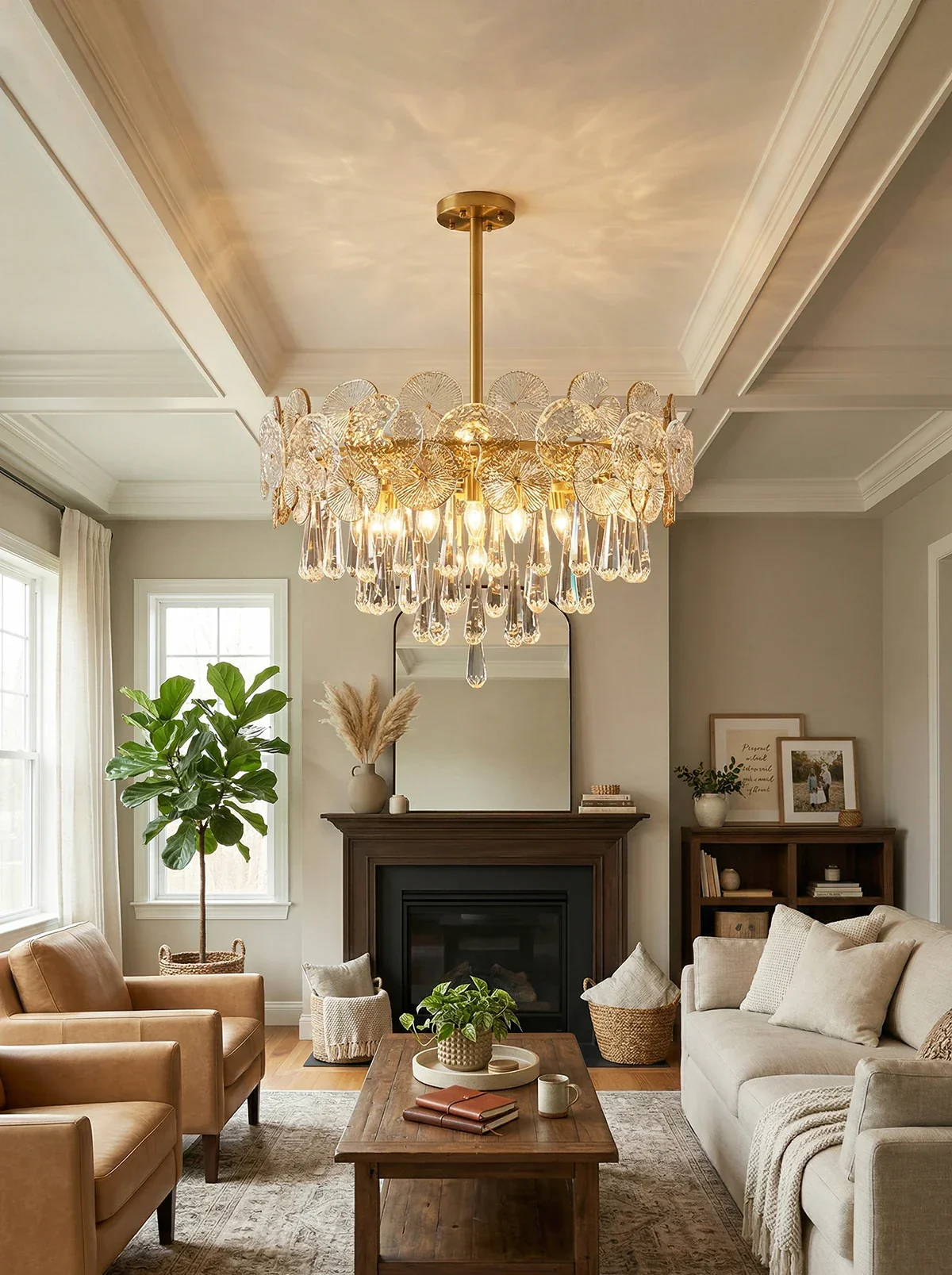 Atlas Crystal Chandelier - Image 2
