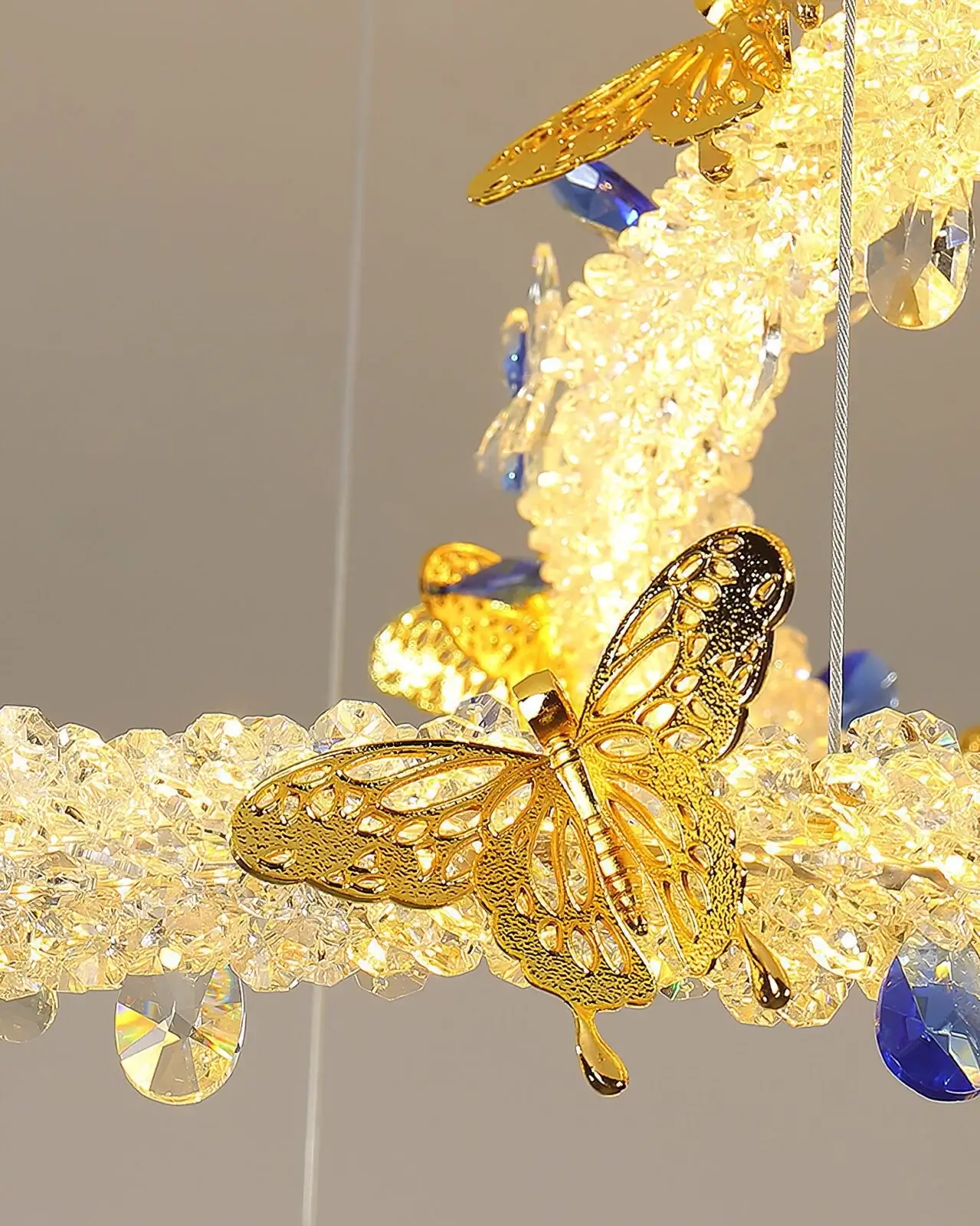 Azu Crystal Butterfly Chandelier - Image 12
