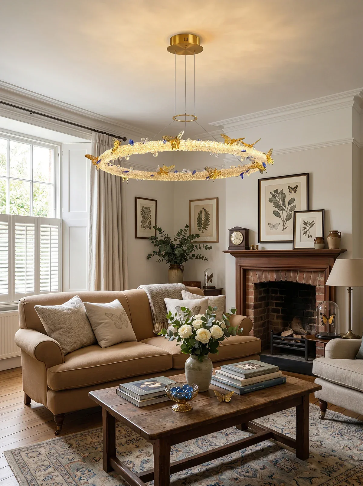 Azu Crystal Butterfly Chandelier - Image 5