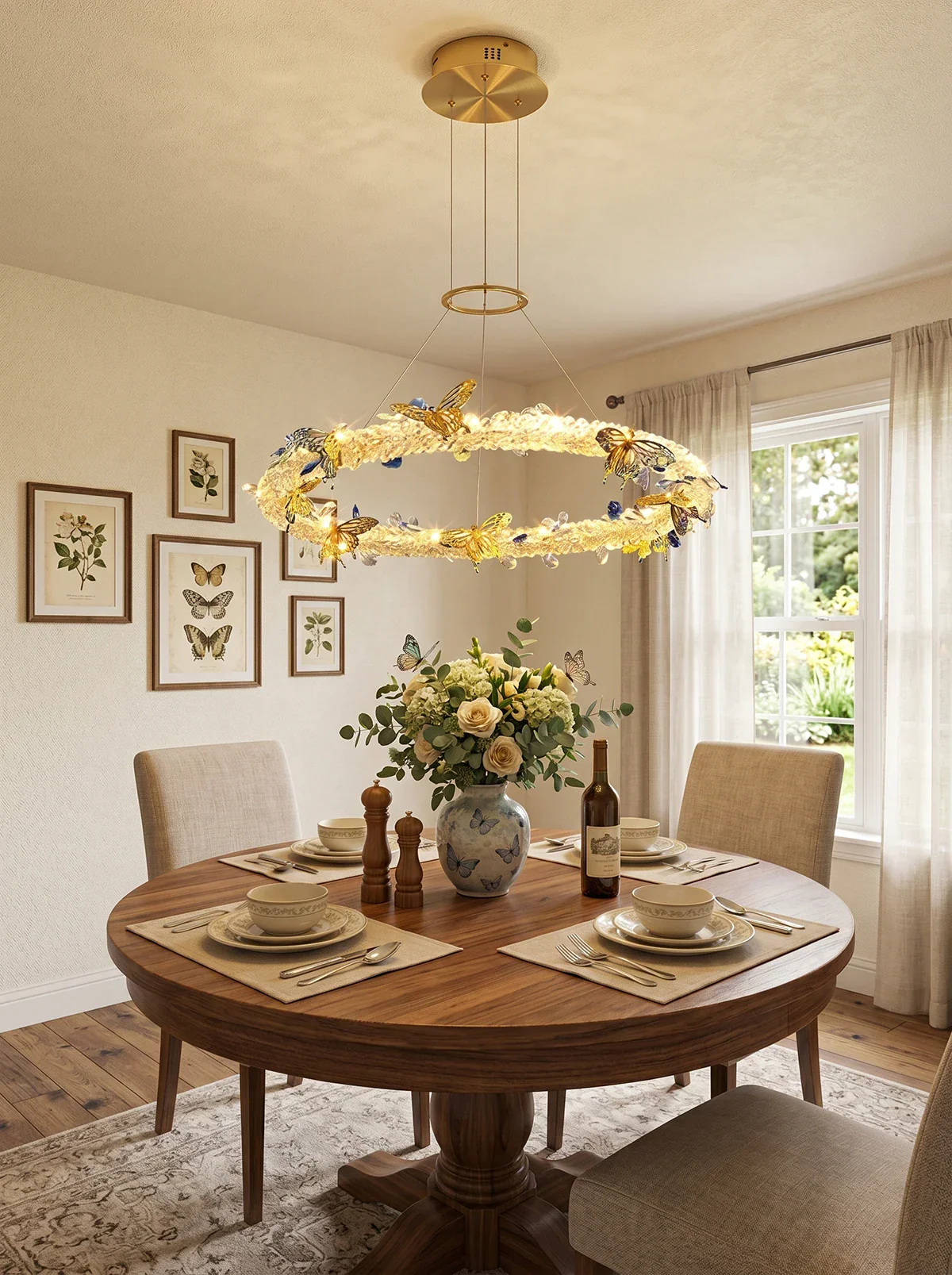 Azu Crystal Butterfly Chandelier - Image 7