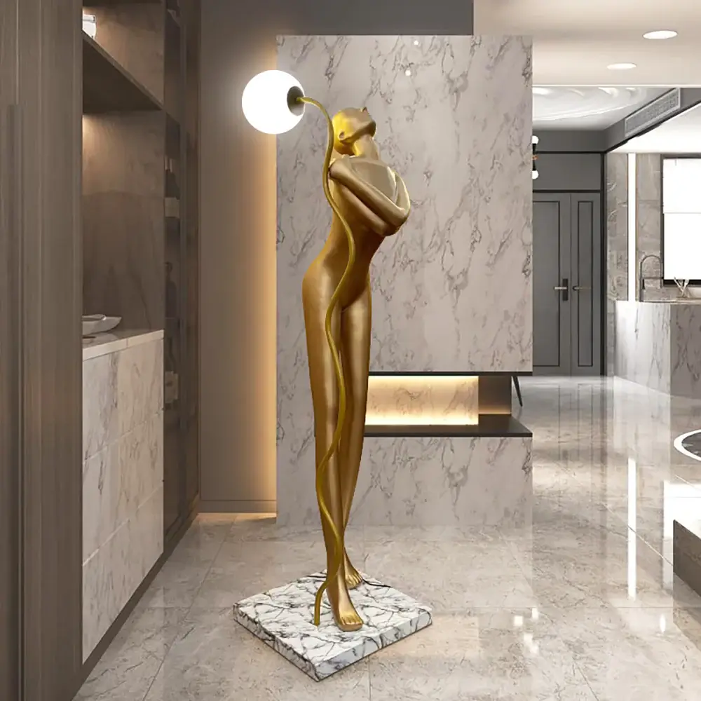 Body Art Venus Sculpture Floor Lamp - Image 10