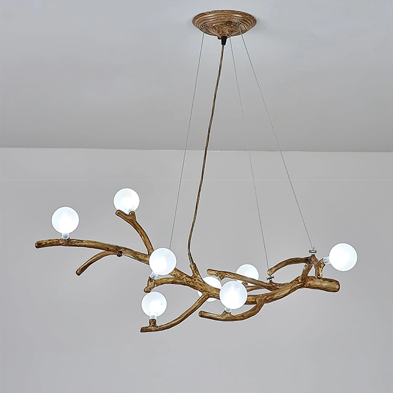 Boho Tree Branch Chandelier - Image 29
