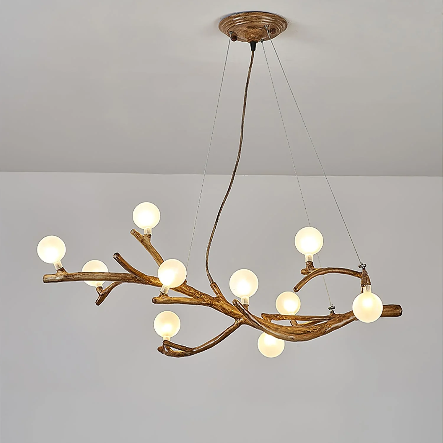 Boho Tree Branch Chandelier - Image 30