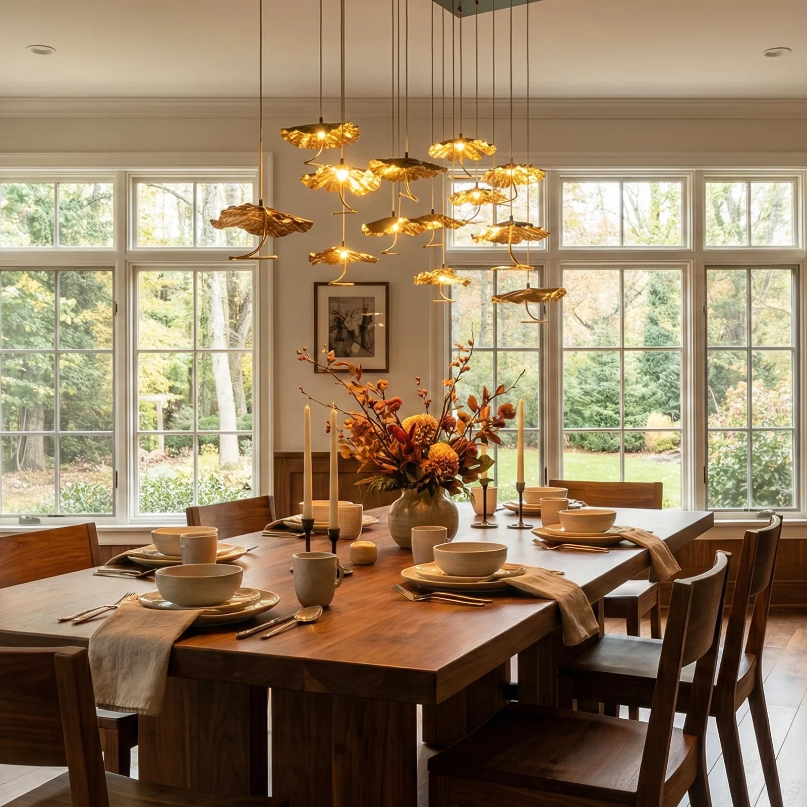 Brass Aviary Constellation Chandelier - Image 2