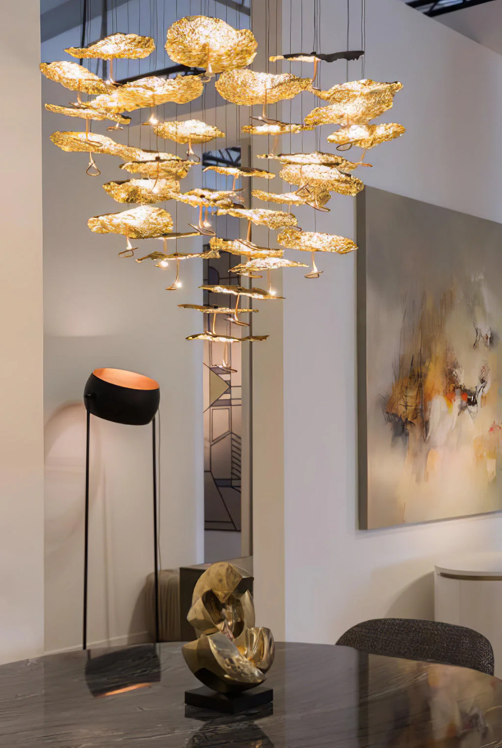 Brass Aviary Constellation Chandelier - Image 27