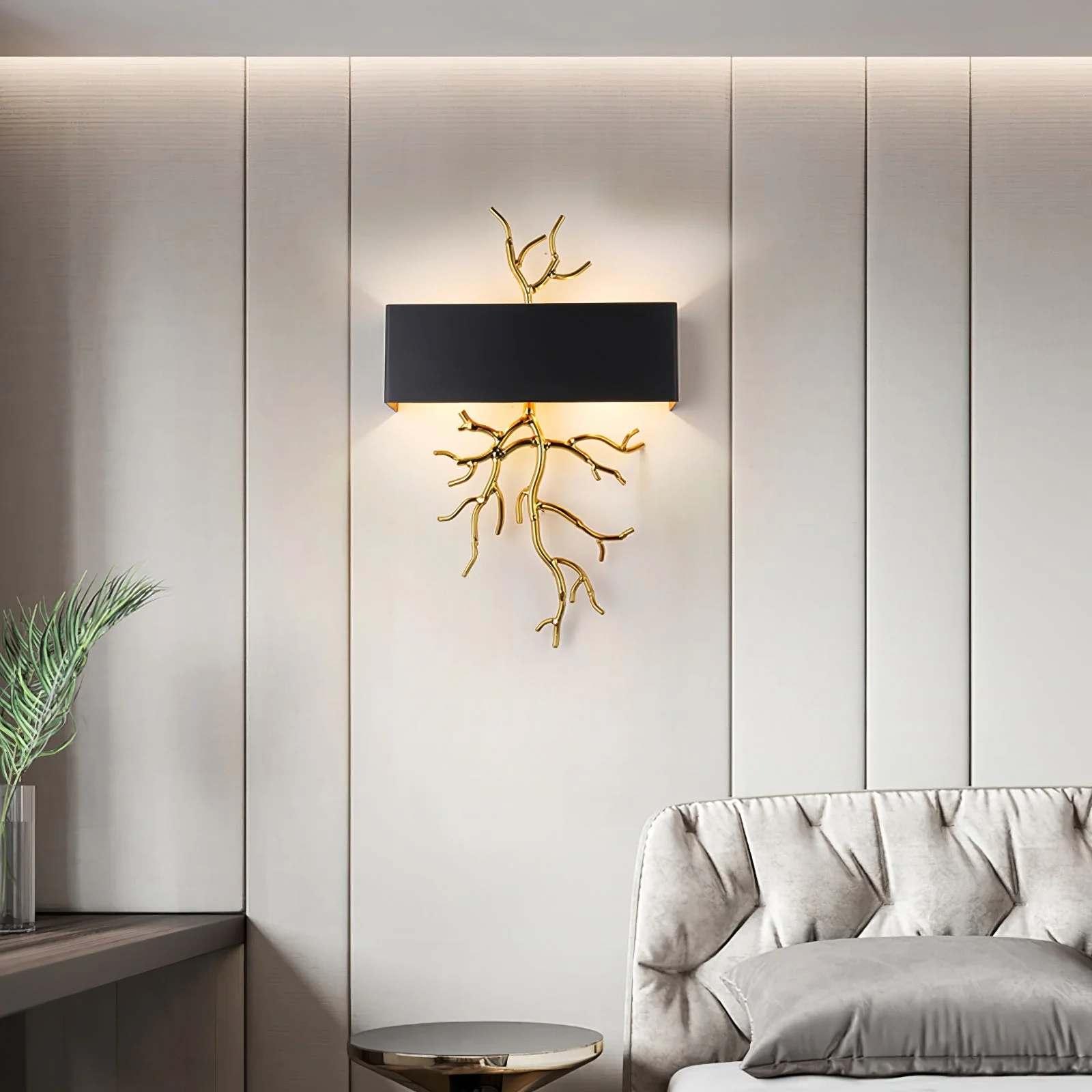 Brass Branch Wall Lamp - Image 22