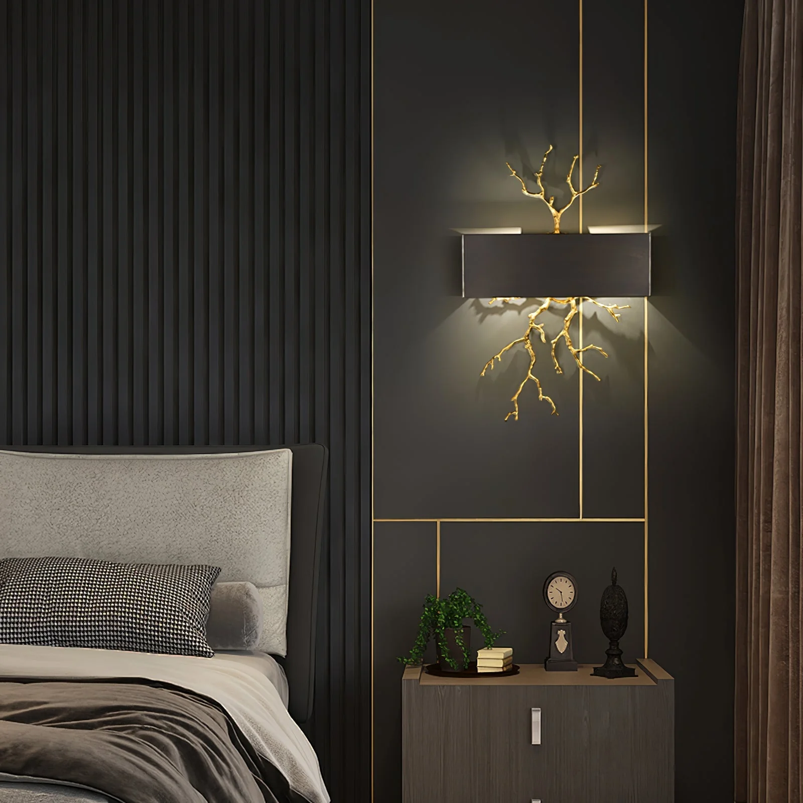Brass Branch Wall Lamp - Image 27
