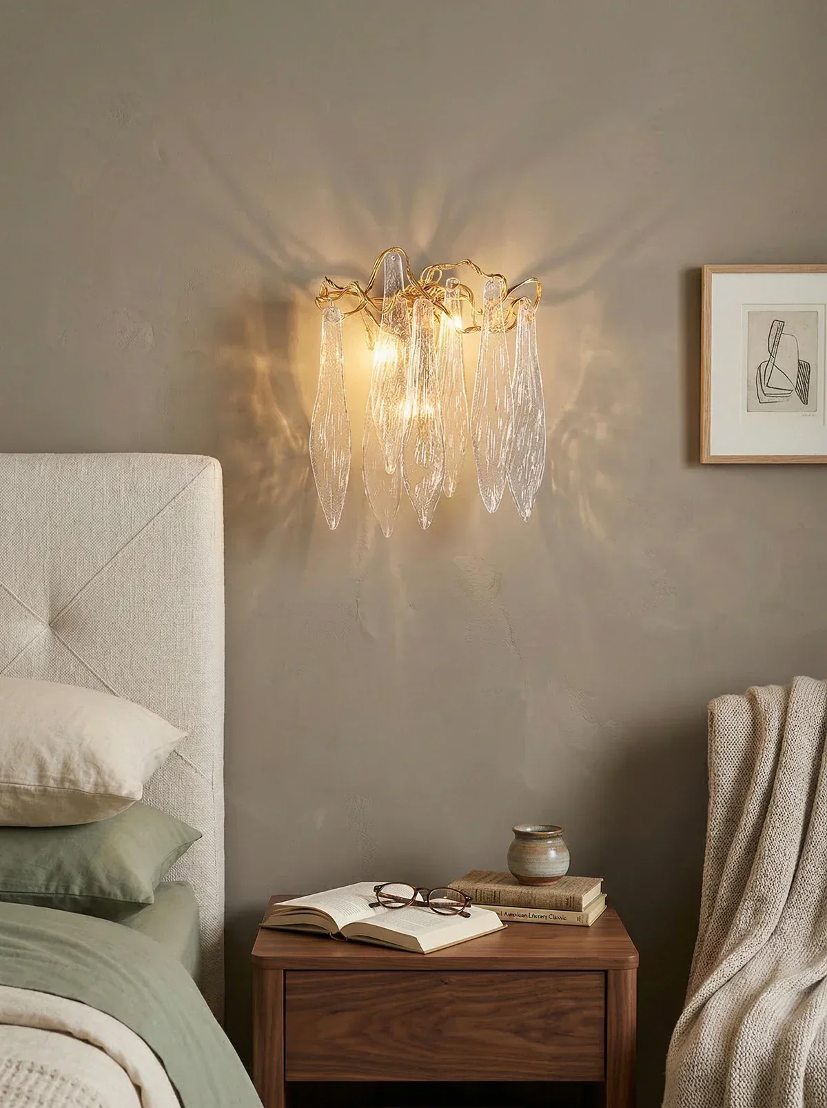 Waterfall Crystal Wall Lamp - Image 5