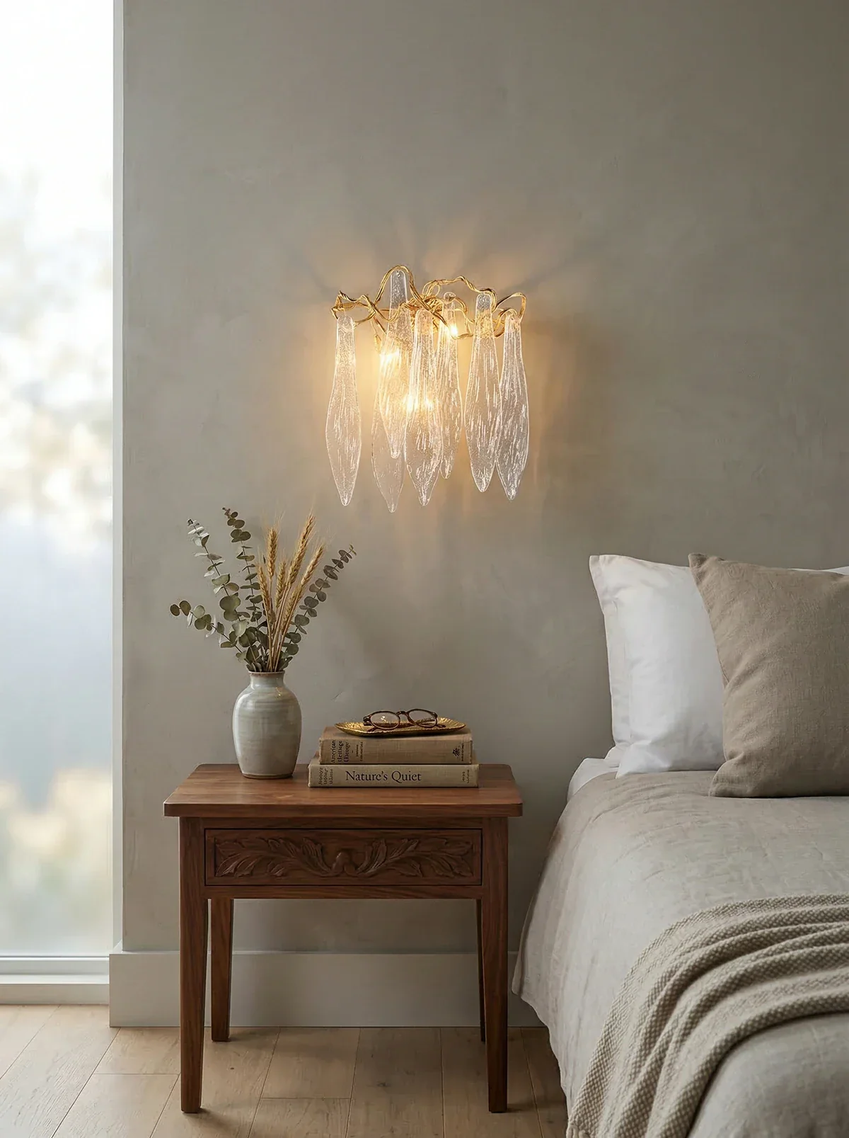 Waterfall Crystal Wall Lamp - Image 7