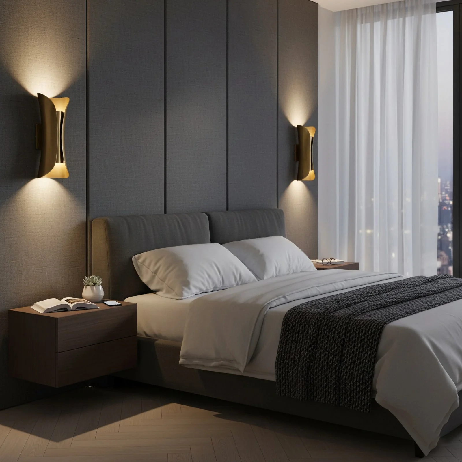 Bronze Modern Wall Lamp - Image 7