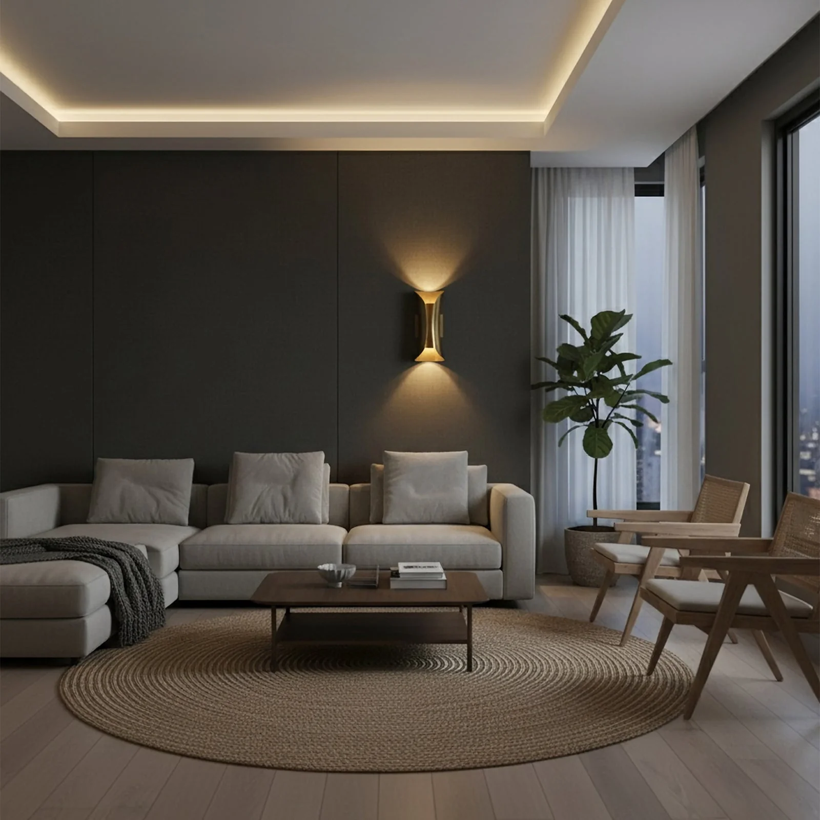 Bronze Modern Wall Lamp - Image 8