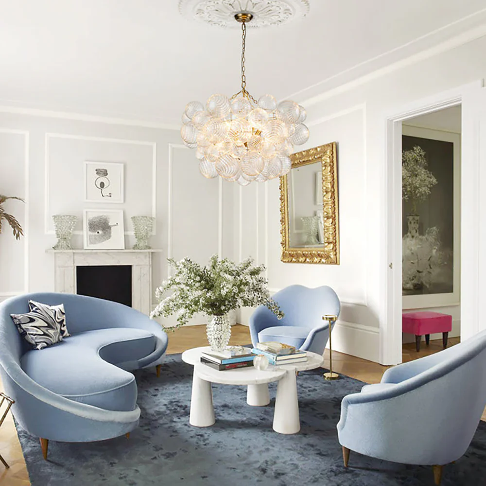 Bubbles Glass Ball Chandelier - Image 8