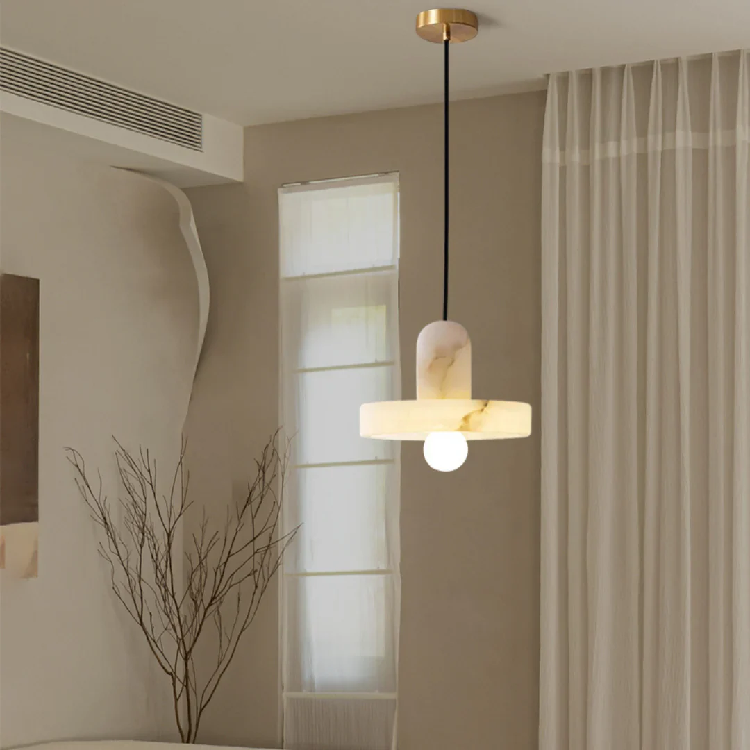 Carrara Alabaster Pendant Lamp - Image 11