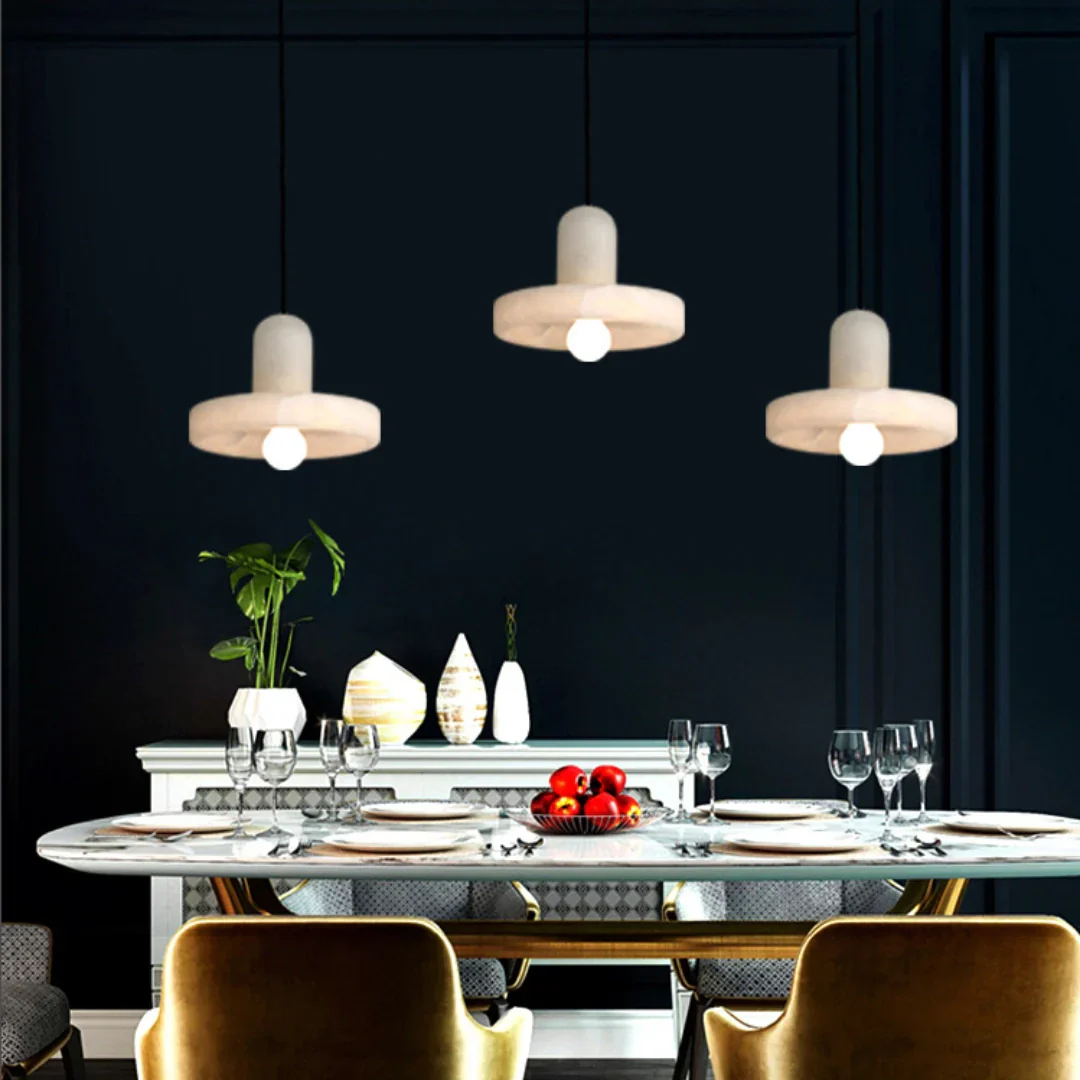 Carrara Alabaster Pendant Lamp - Image 15
