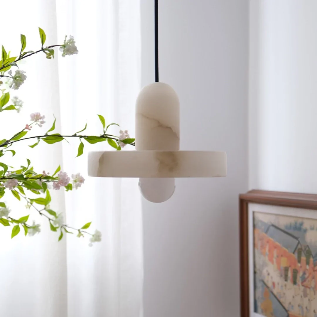 Carrara Alabaster Pendant Lamp - Image 16