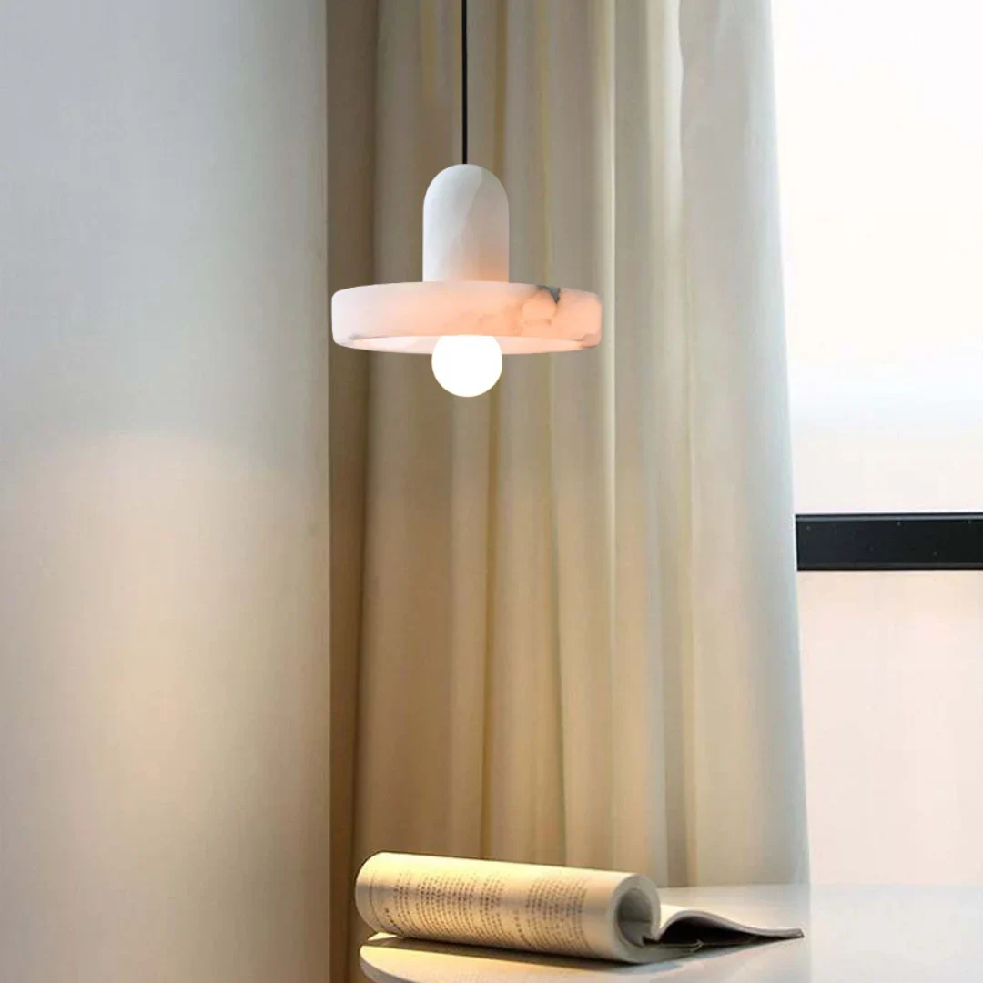 Carrara Alabaster Pendant Lamp - Image 18