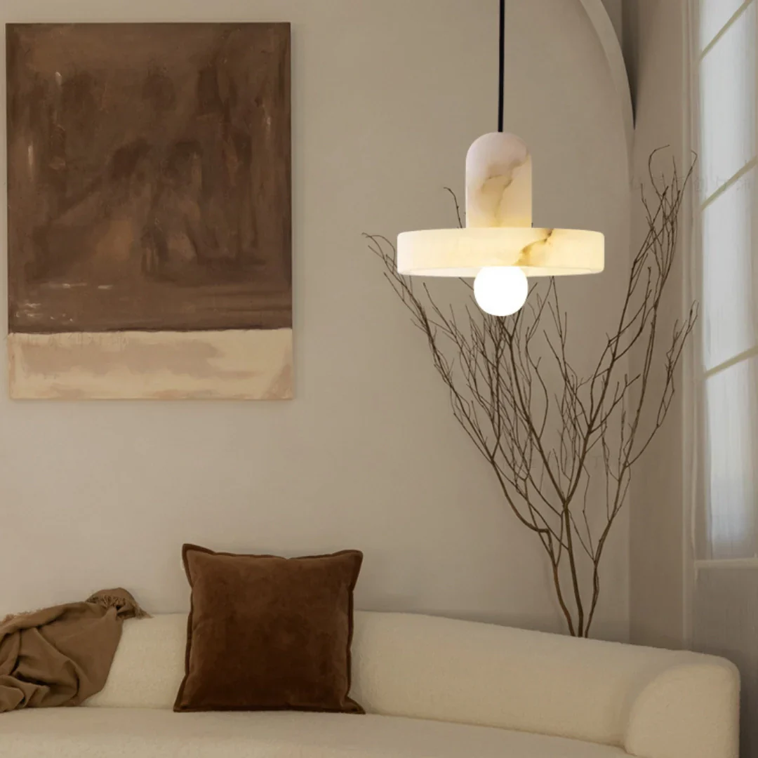 Carrara Alabaster Pendant Lamp - Image 19