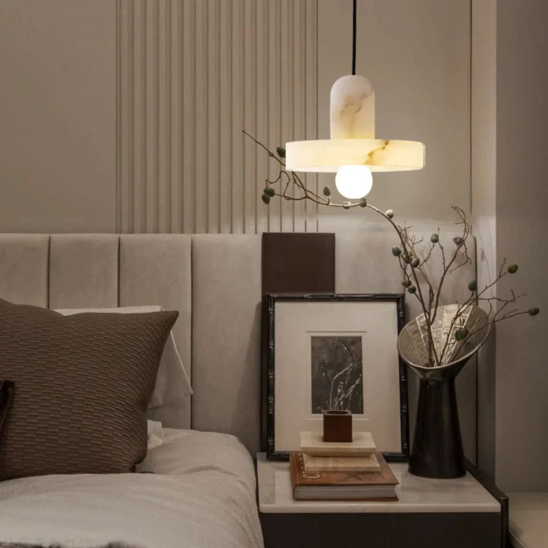 Carrara Alabaster Pendant Lamp - Image 20