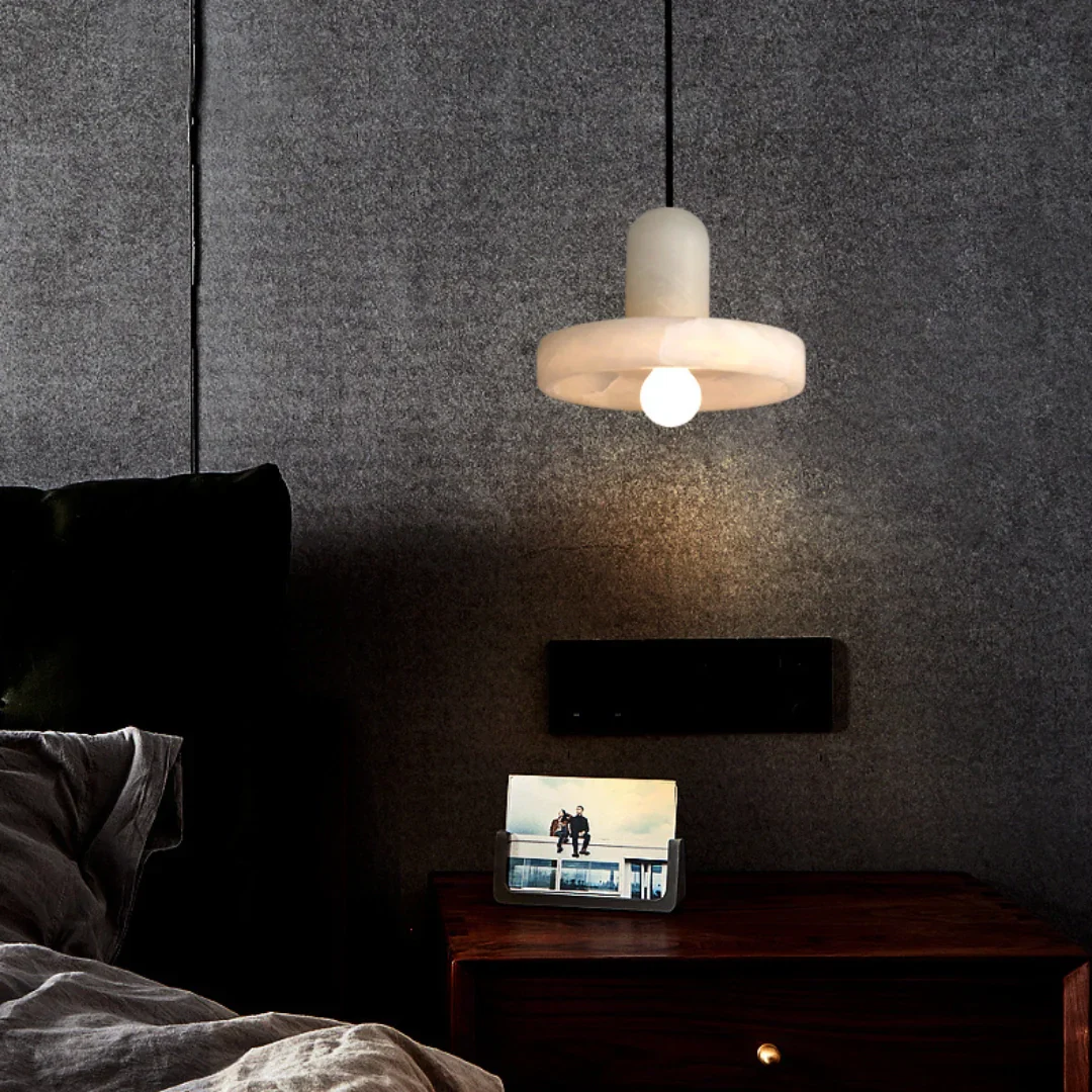 Carrara Alabaster Pendant Lamp - Image 22