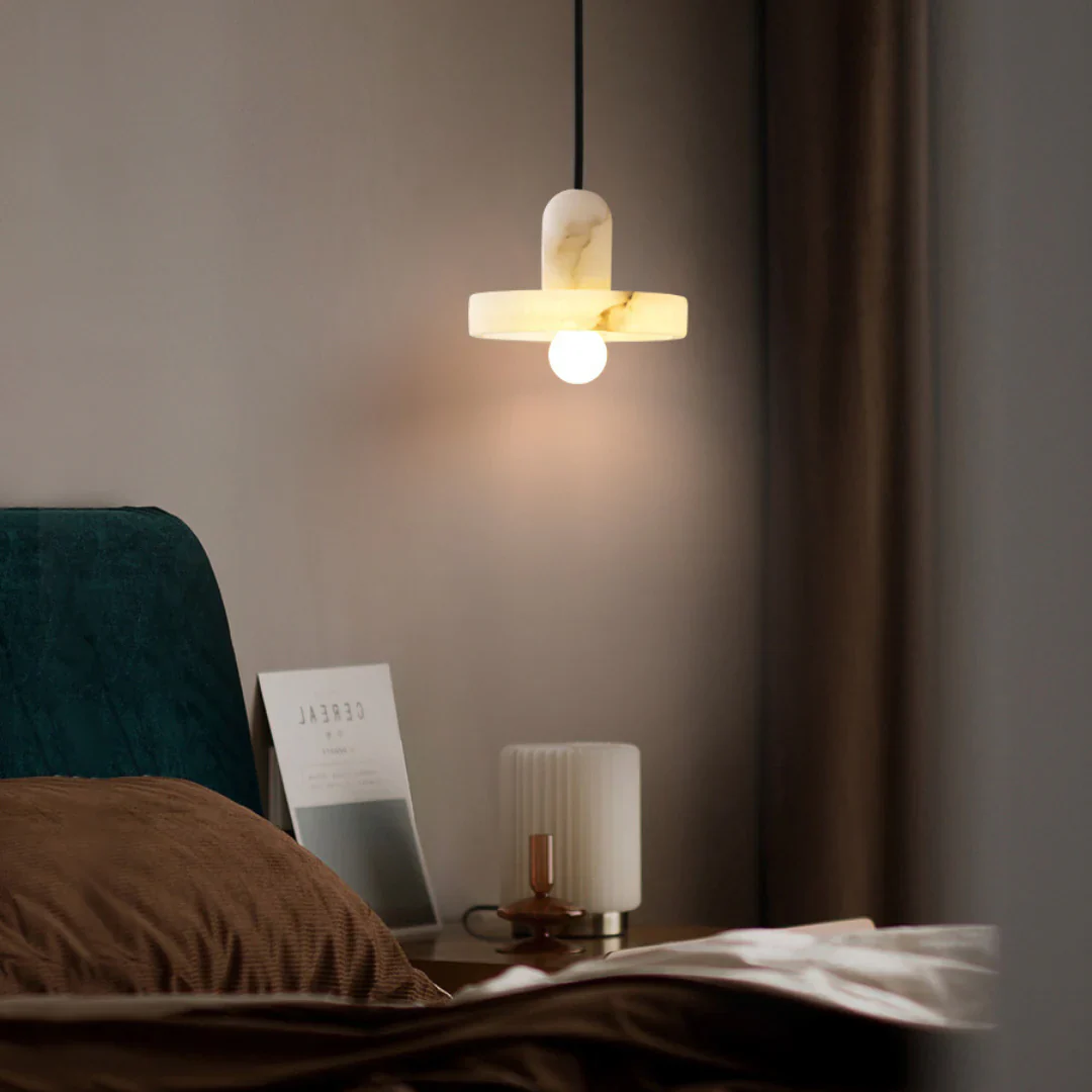 Carrara Alabaster Pendant Lamp - Image 24