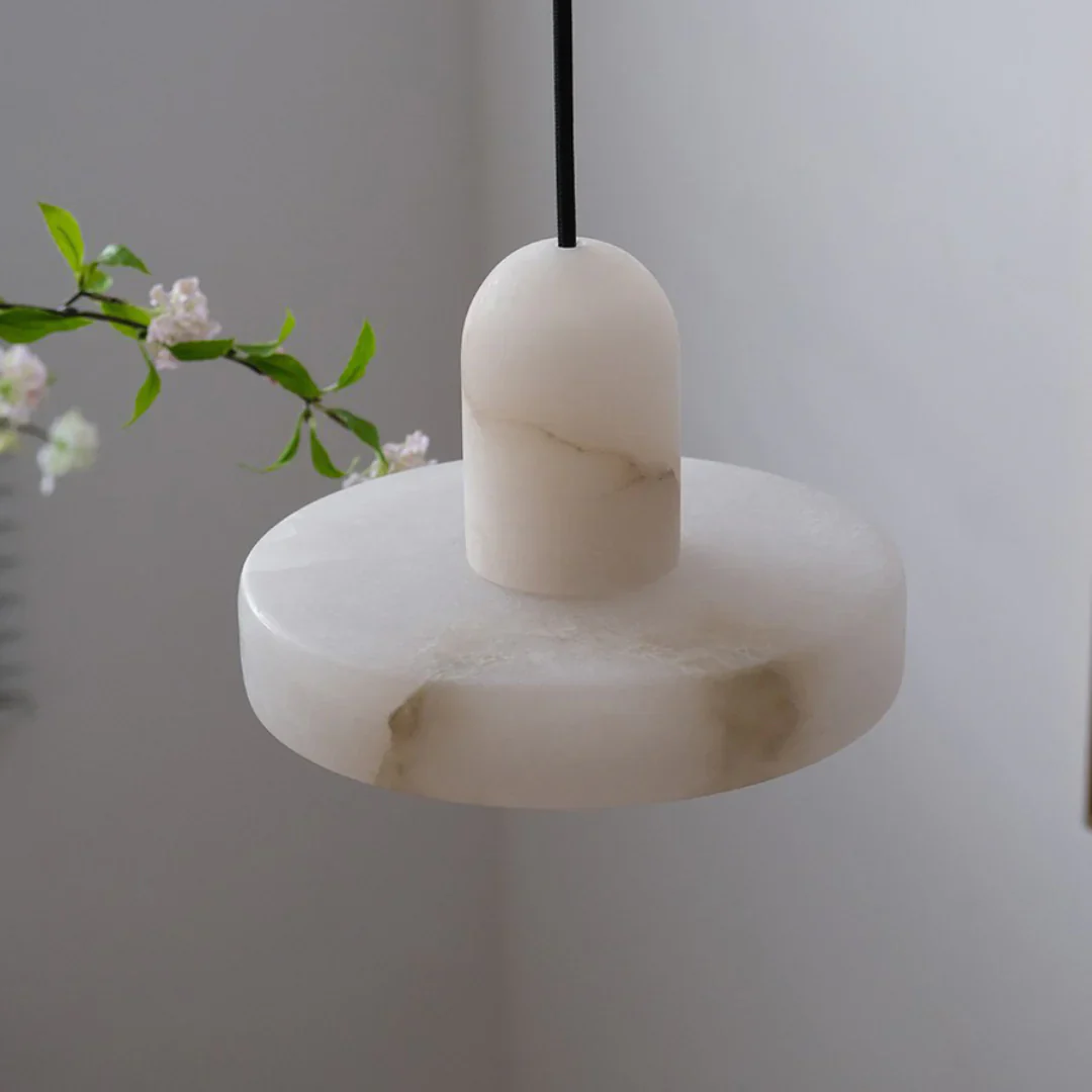 Carrara Alabaster Pendant Lamp - Image 25
