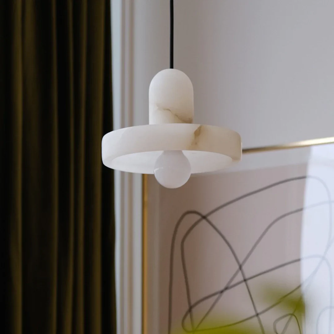 Carrara Alabaster Pendant Lamp - Image 6