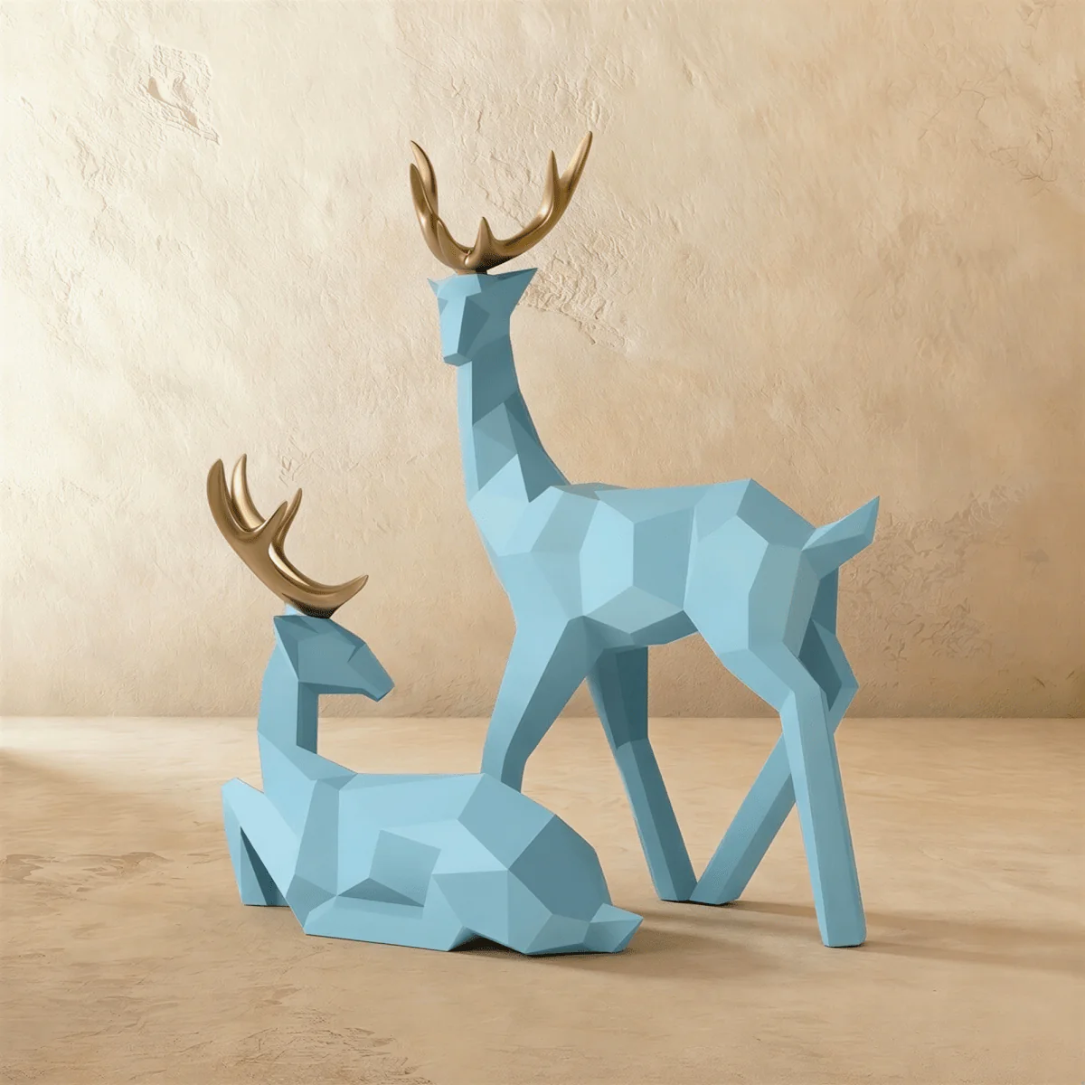 Cervidae Handcrafted Reindeer Figurines - Image 4