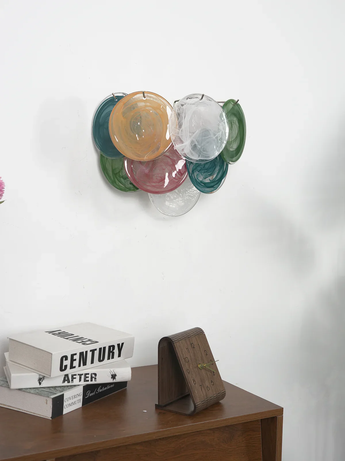 Colorful Murano Disc Wall Lamp - Image 4