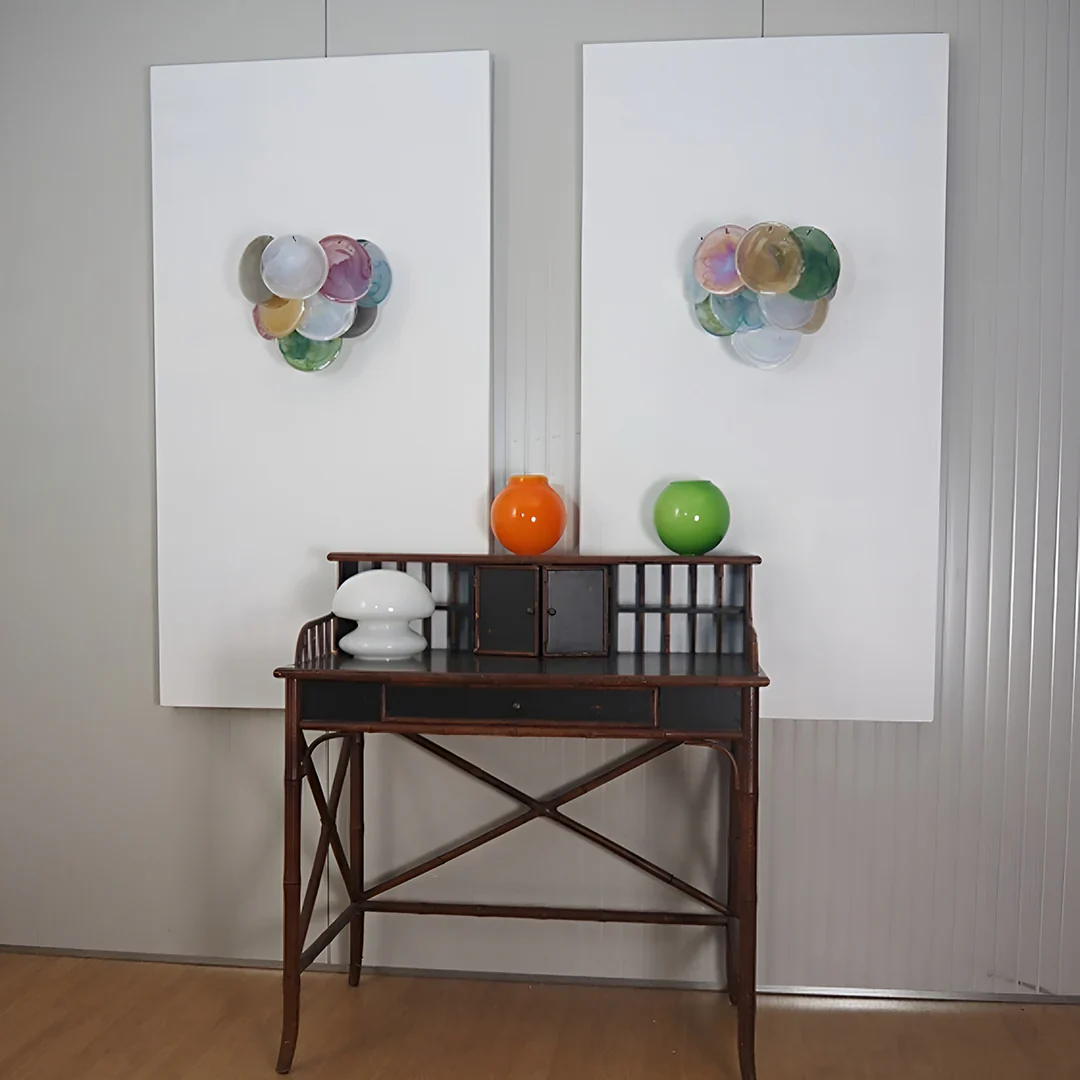 Colorful Murano Disc Wall Lamp - Image 7
