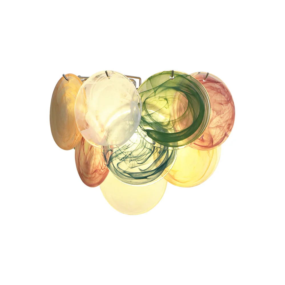 Colorful Murano Disc Wall Lamp - Image 8