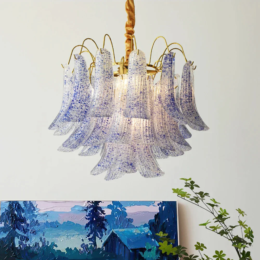 Colorful Murano Glass Chandelier - Image 8