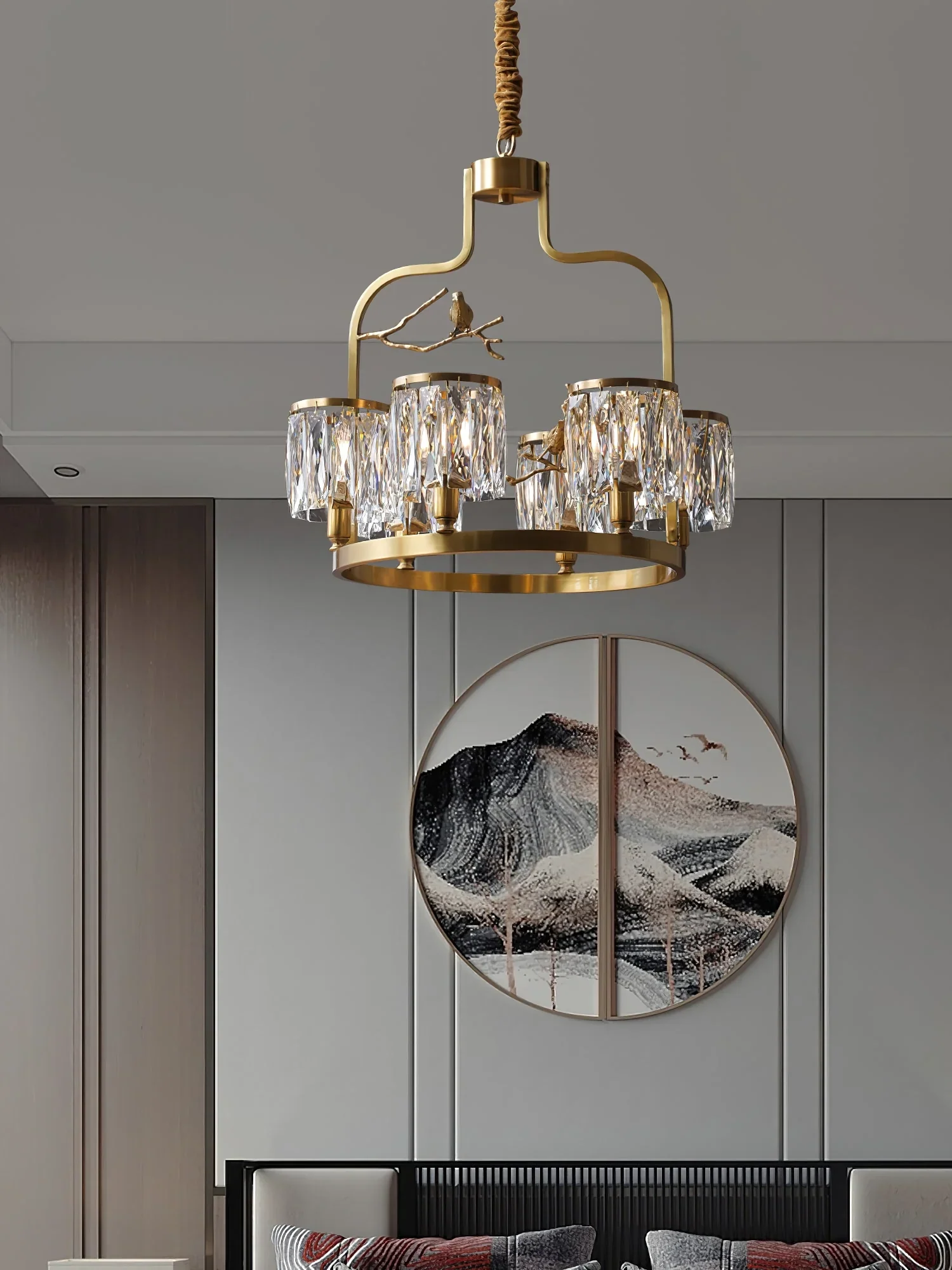 Crystal Bird Chandelier - Image 10