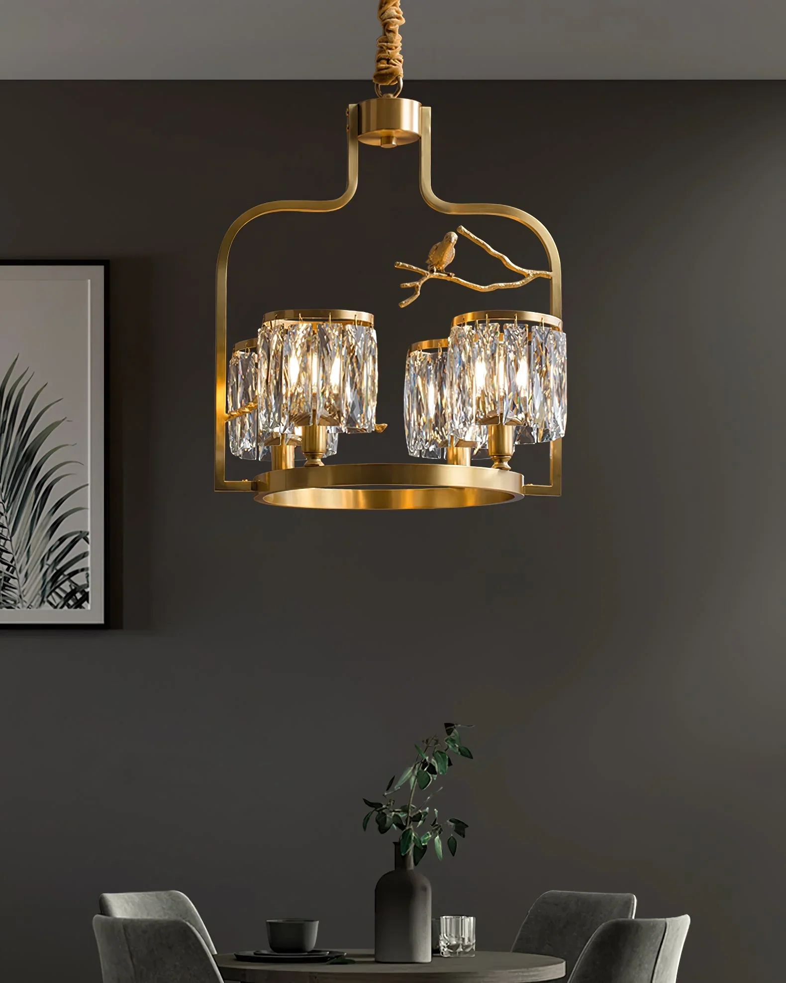 Crystal Bird Chandelier - Image 11