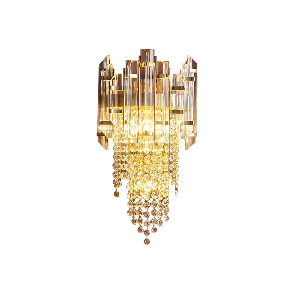 Crystal Tiered Luxury Wall Lamp