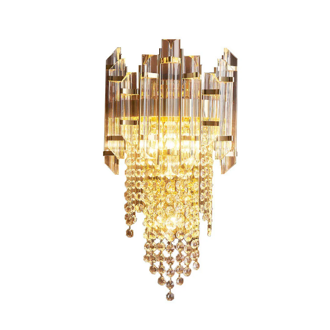 Crystal Tiered Luxury Wall Lamp - Image 18
