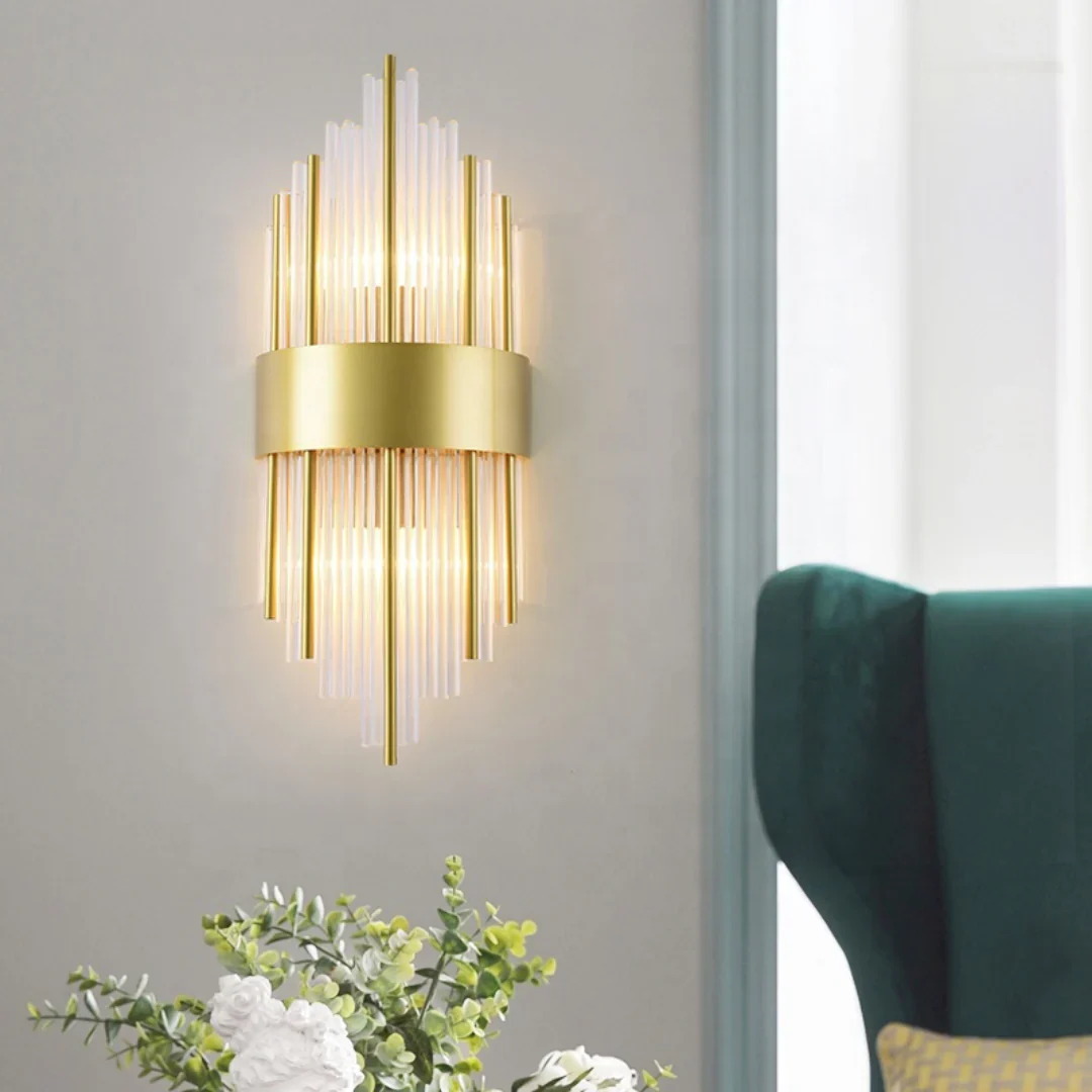 Cylinder Crystal Melanie Wall Lamp - Image 5