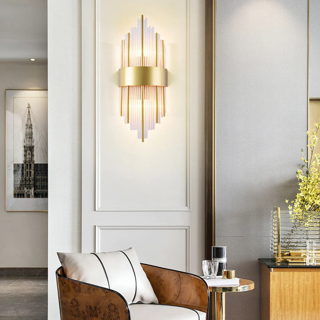 Cylinder Crystal Melanie Wall Lamp - Image 8