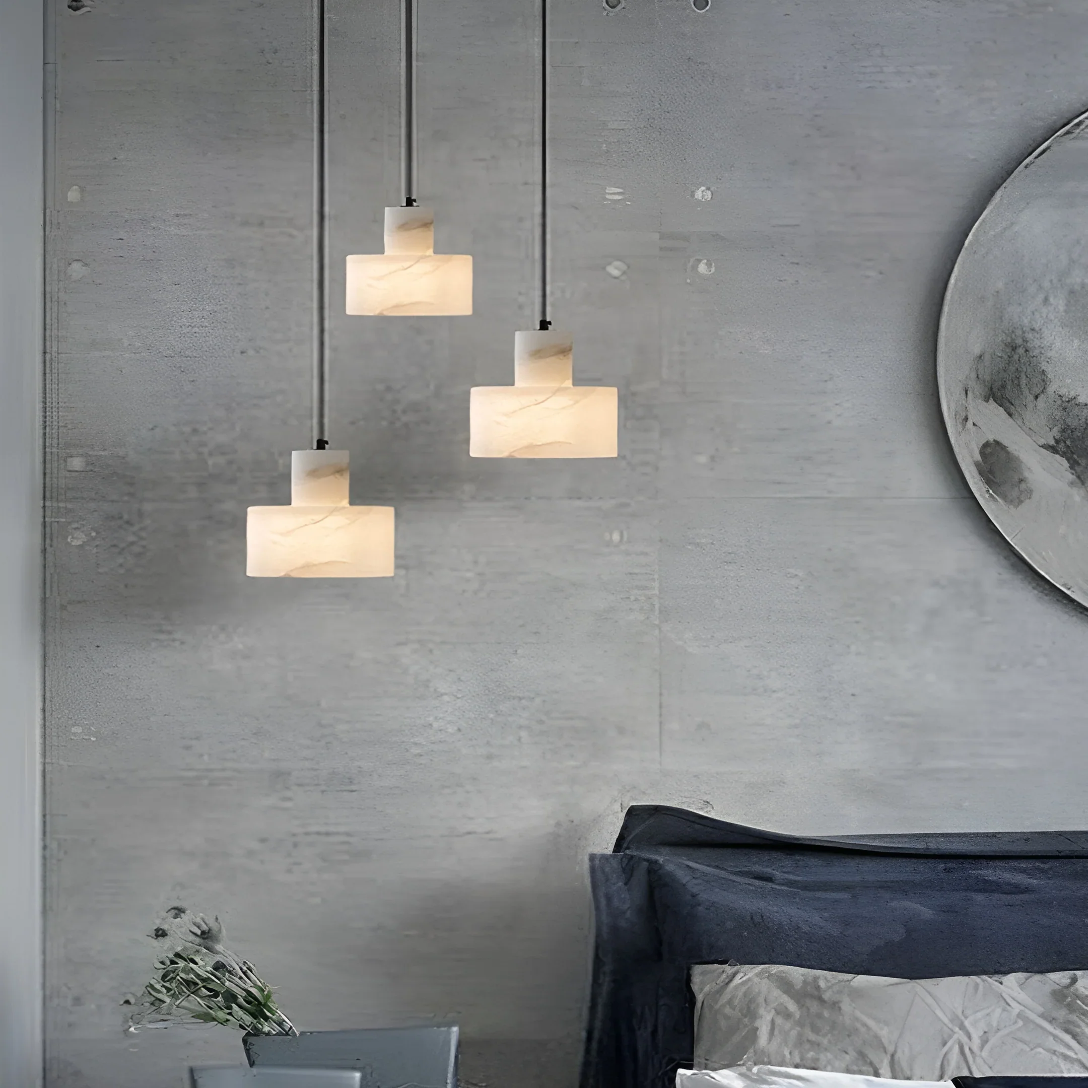 Cyls Alabaster Pendant Lamp - Image 10