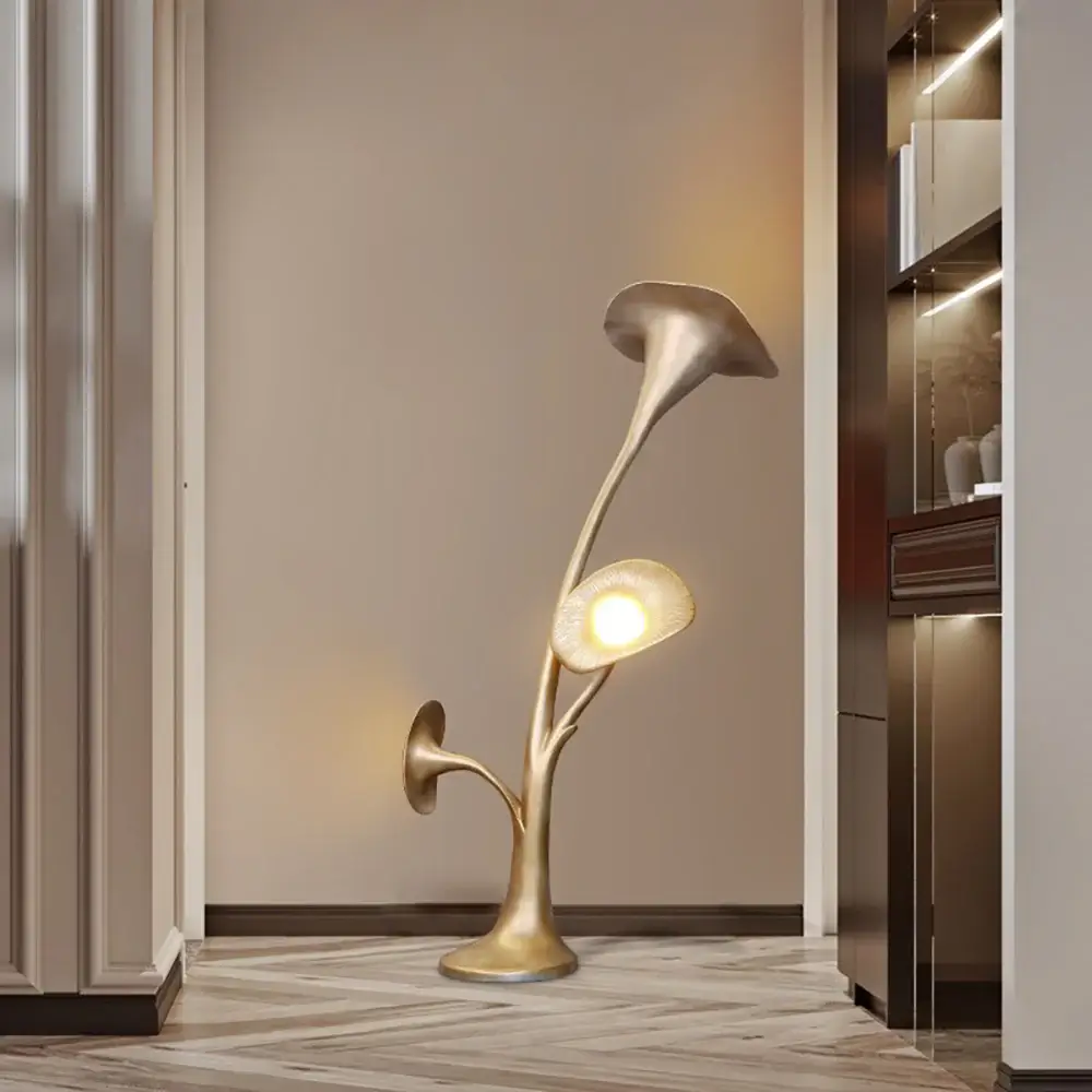 Decorative Petunia Floor Lamp - Image 8