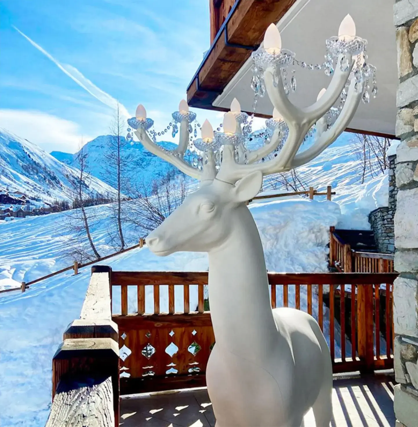 Deer Sculpture Floor Lamp - Image 17