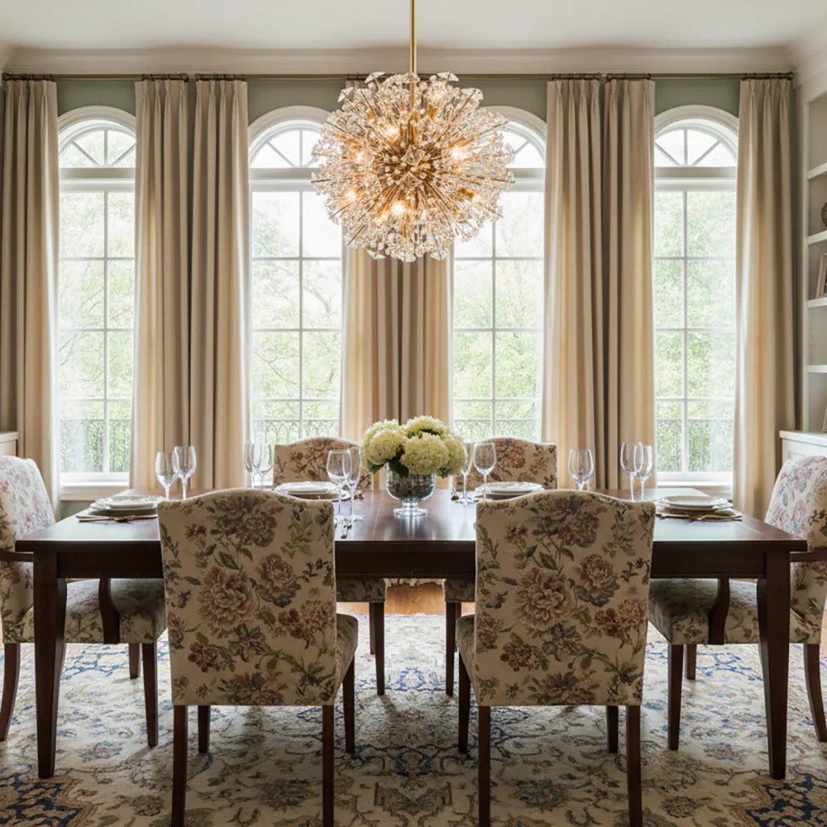 Dickinson Glass Chandelier - Image 3