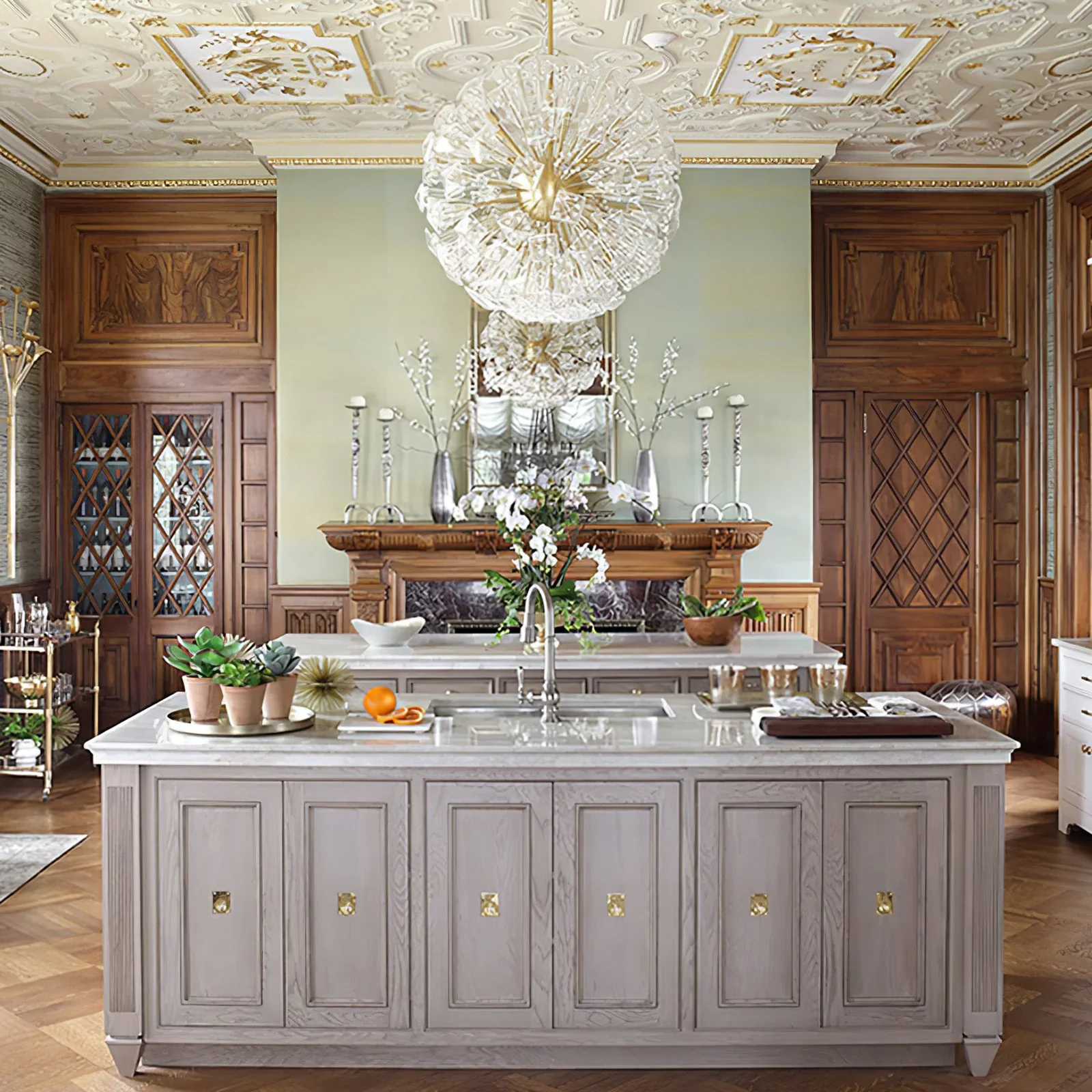 Dickinson Glass Chandelier - Image 6