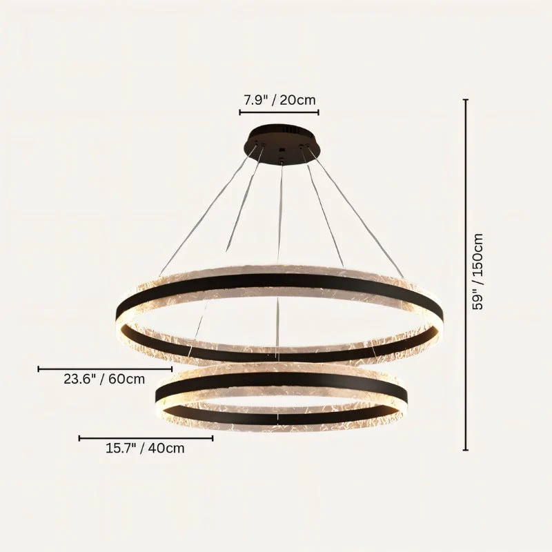 Dingir Round Chandelier - Image 8