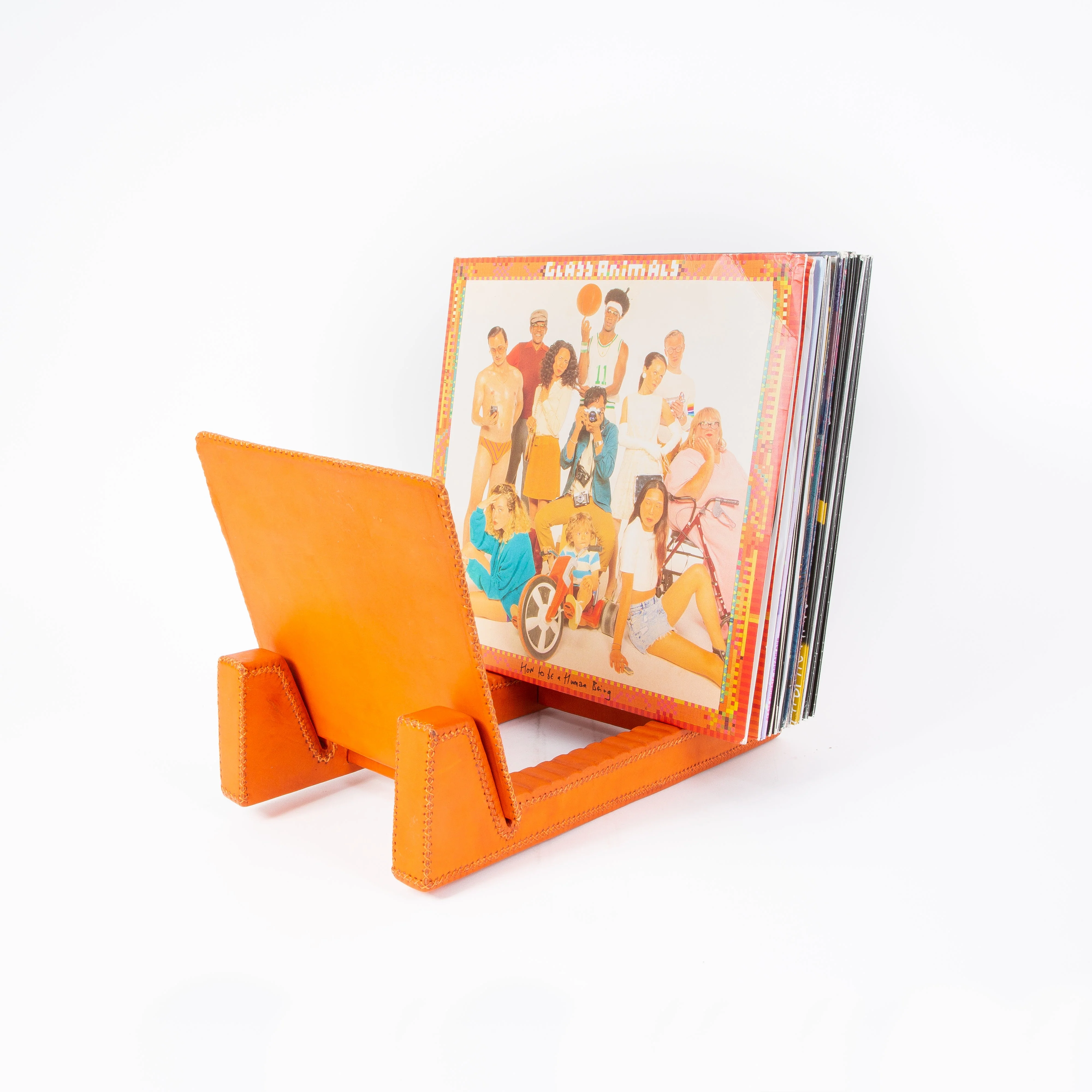 Disco | Leather Record Stand - Image 5
