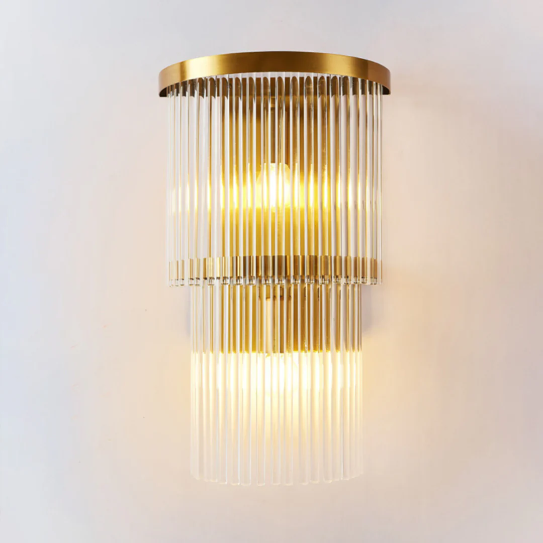 East Antique Brass Finish Wall Lamp - Image 11